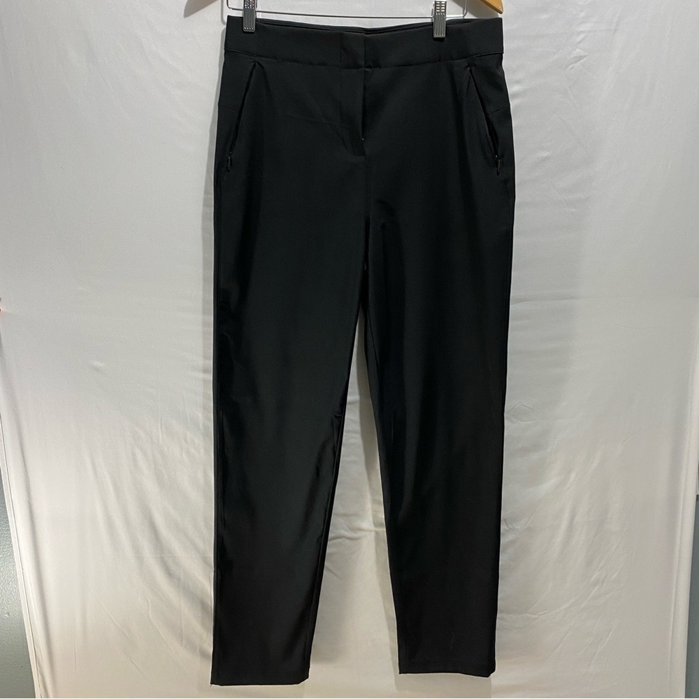 LOLE business casual outdoorsy pants stretchy black womens size 8 - Picture 1 of 15